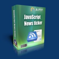 box of JavaScript News Ticker